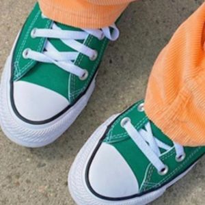 Green Low Top Chuck Taylor